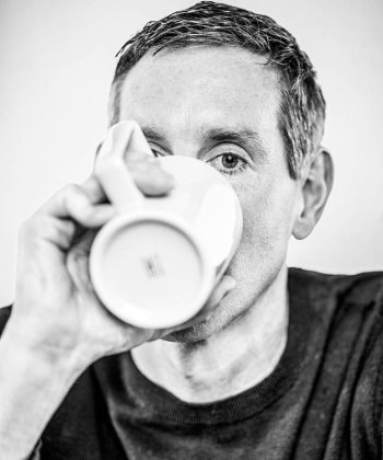 Black-and-white portrait of Dan O’Donnell